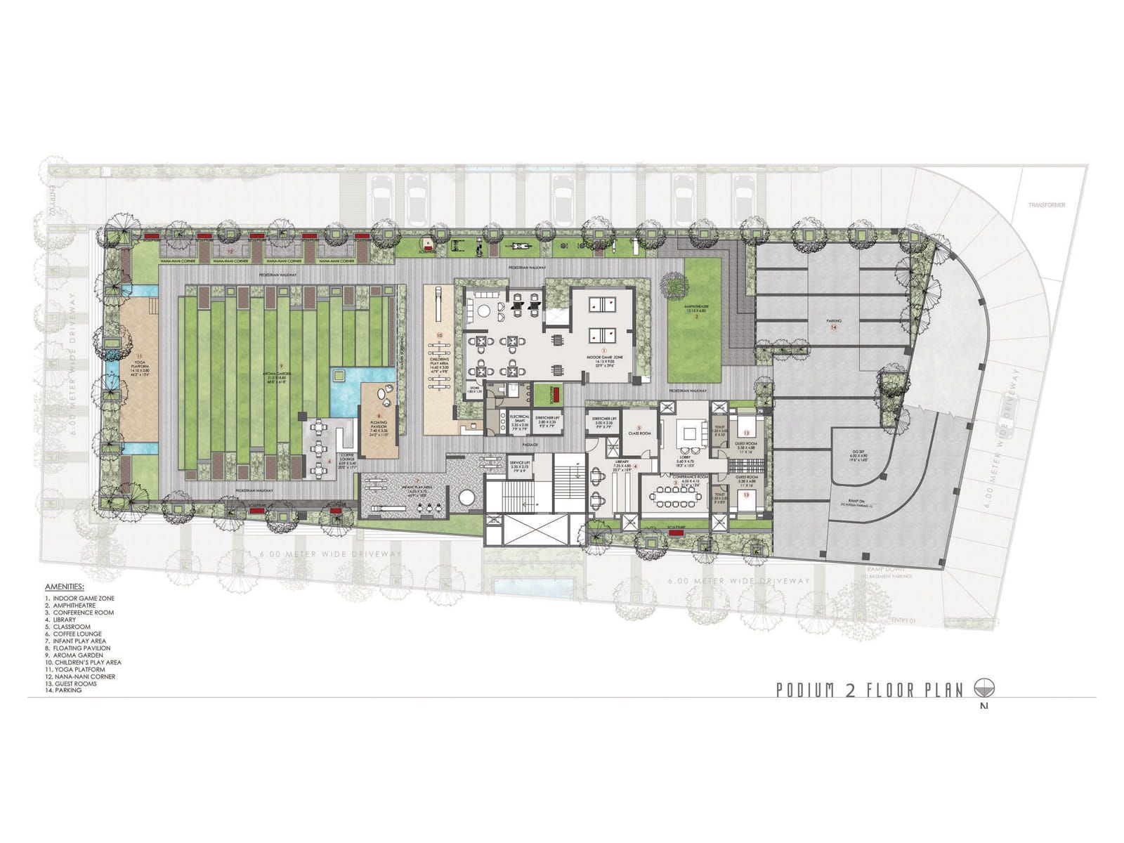 Shreeji Floating Villas floor plan layout